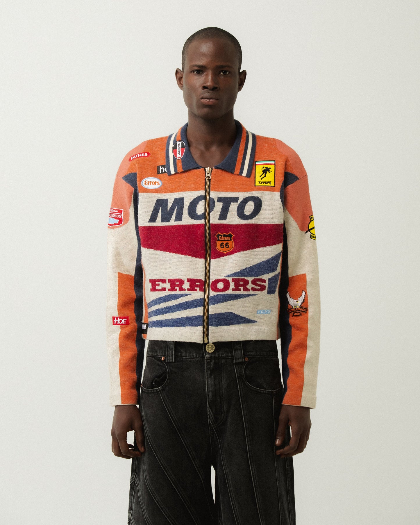 JAQUETA MOTO KNIT