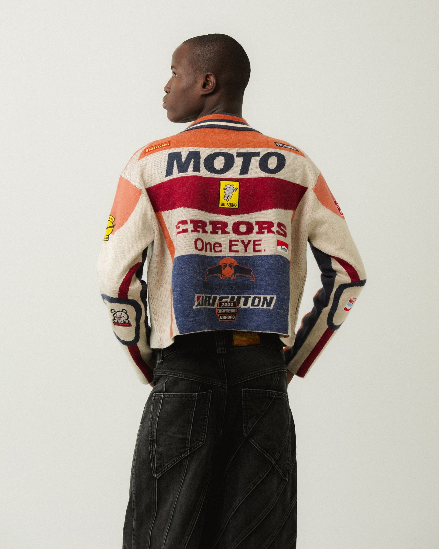 JAQUETA MOTO KNIT