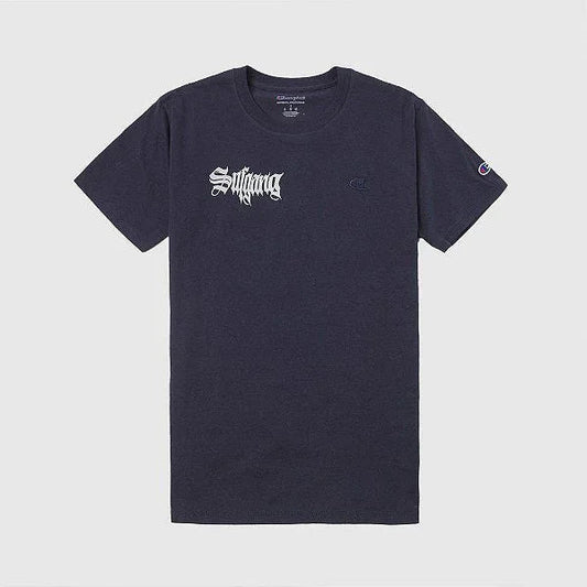 Camiseta Sufgang x Champion Stars 3M Classic Tee Navy Blue