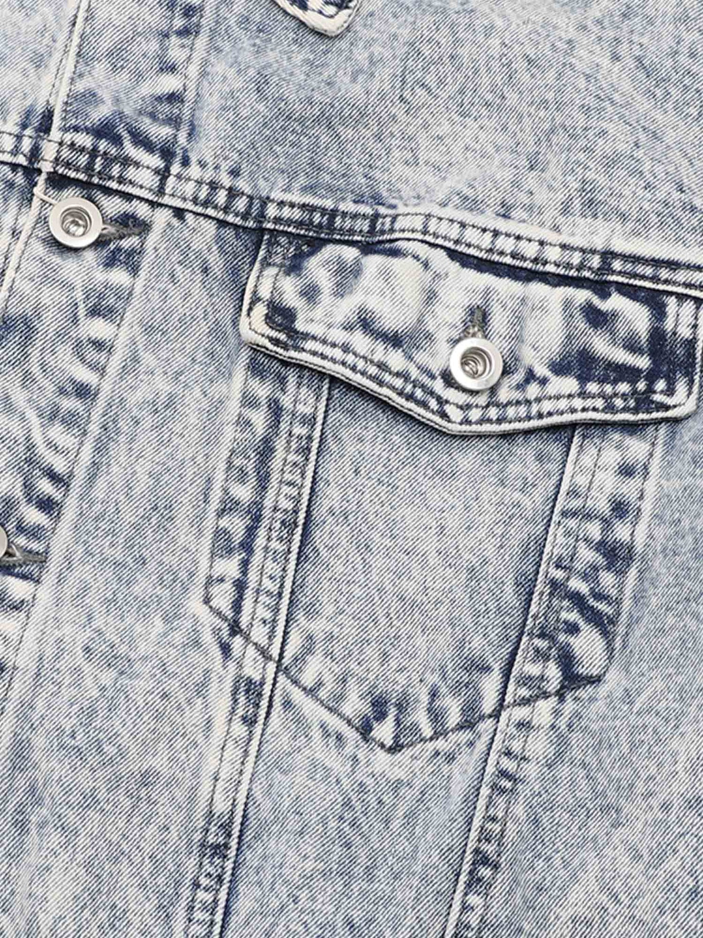 JAQUETA THORN EMBROIDERED DENIM