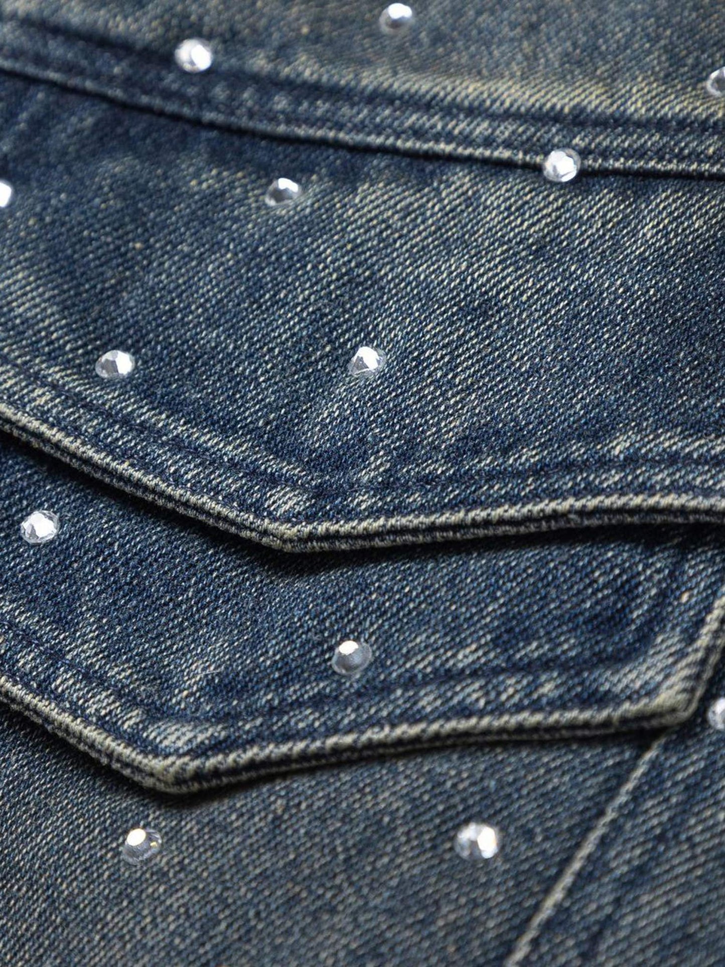 JAQUETA BEADED WASHED