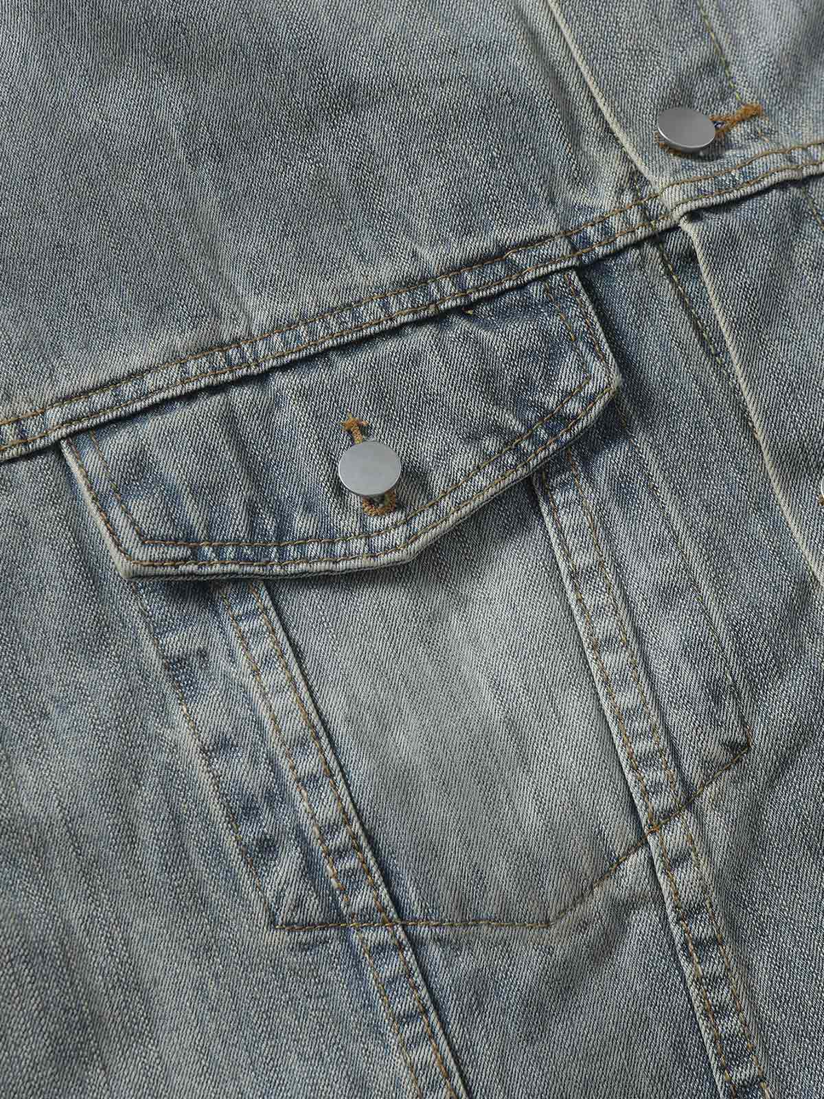 JAQUETA TOTEM WASHED DENIM