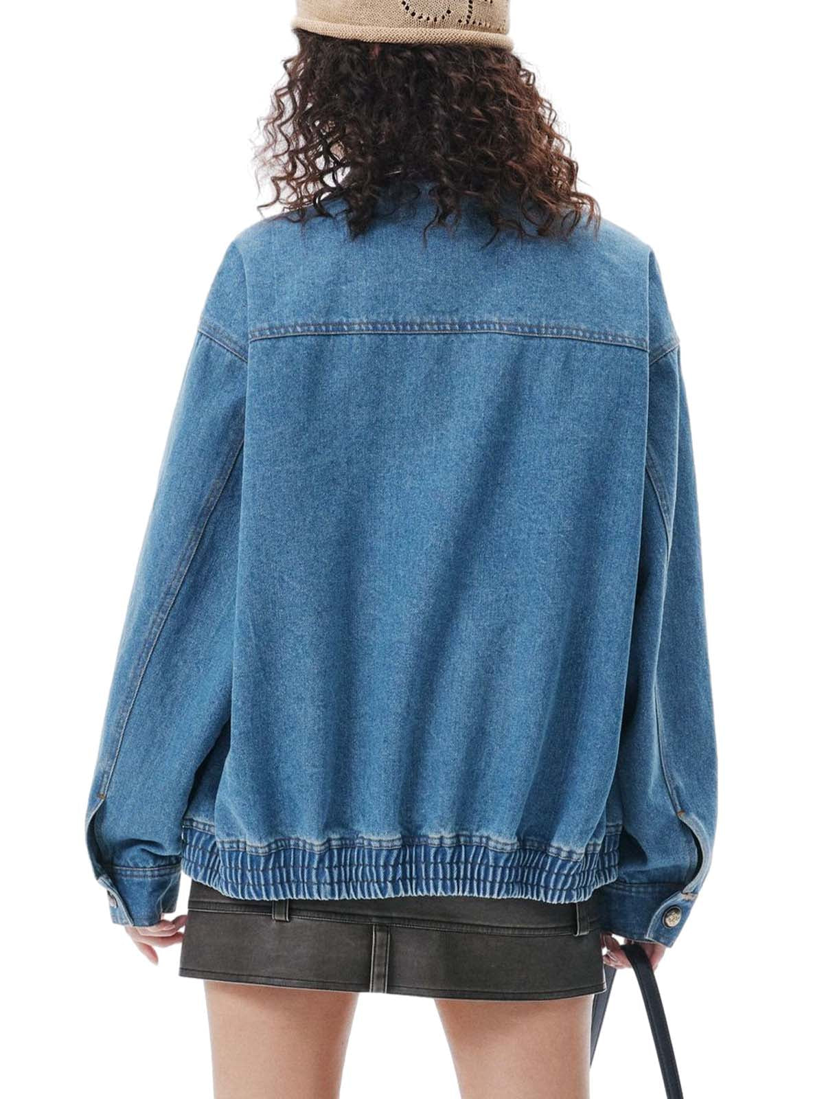 JAQUETA HEAVY WASHED DENIM