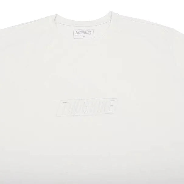 T-SHIRT THUG NINE BOX LOGO OFF WHITE