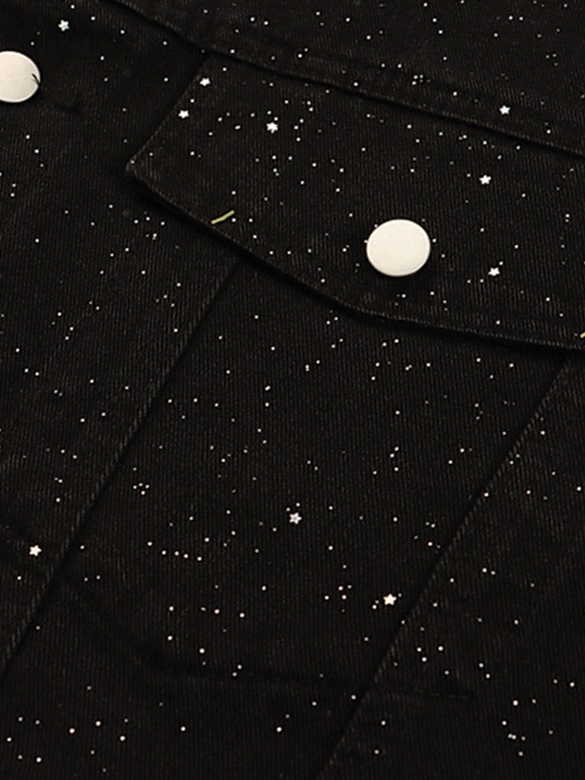Jaqueta Distressed Sequin galaxy