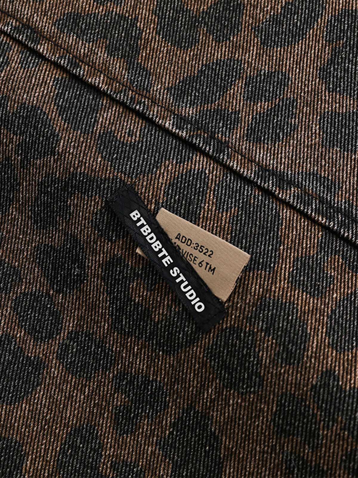 JAQUETA CHEETAH WASHED