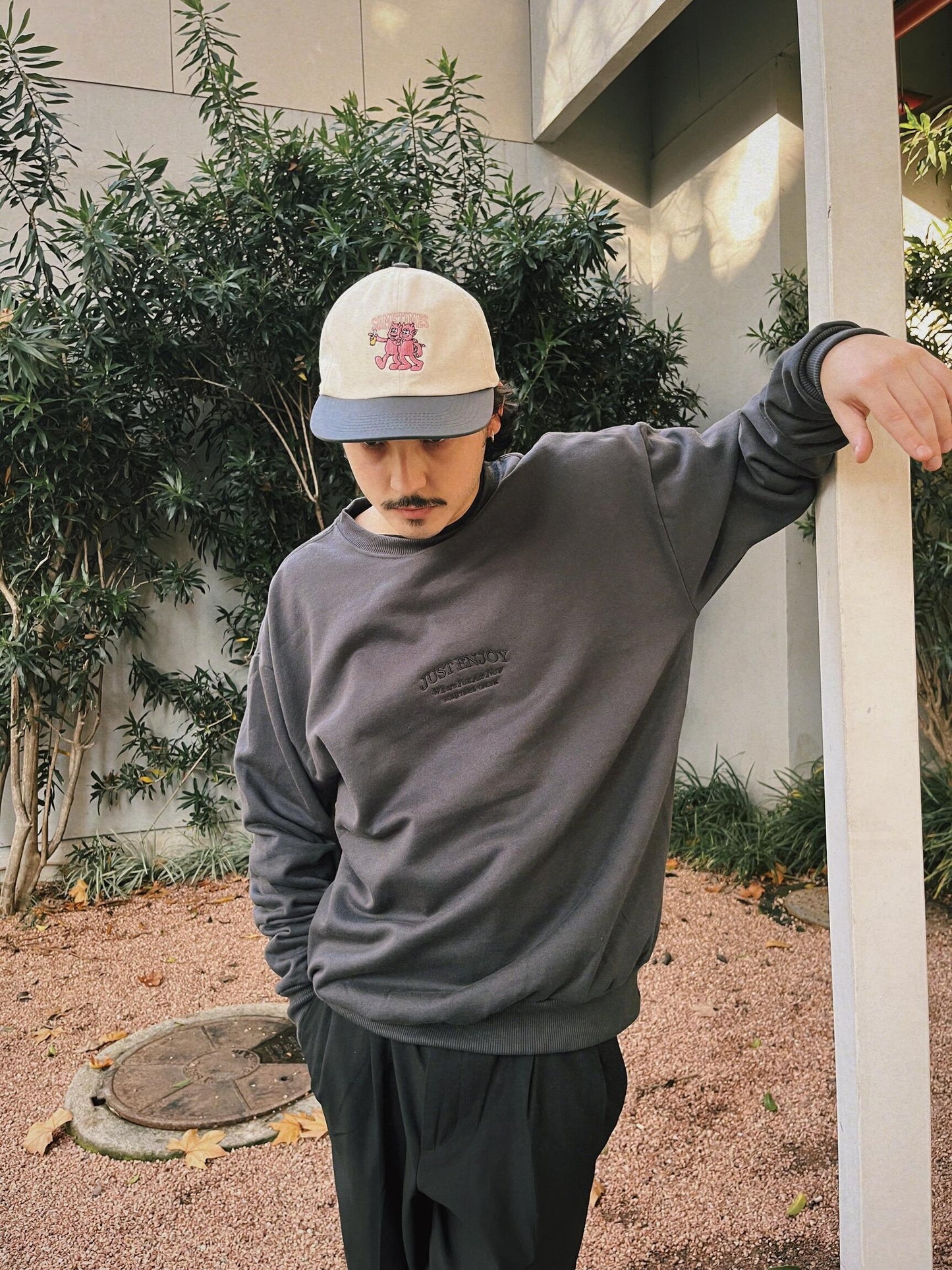 MOLETOM CREW ENJOY