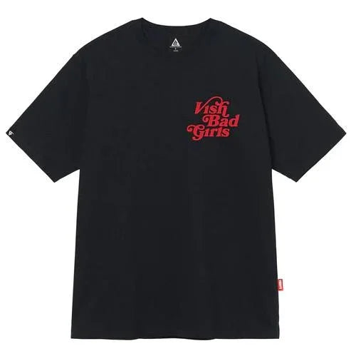 T-SHIRT BAD VISH BLACK