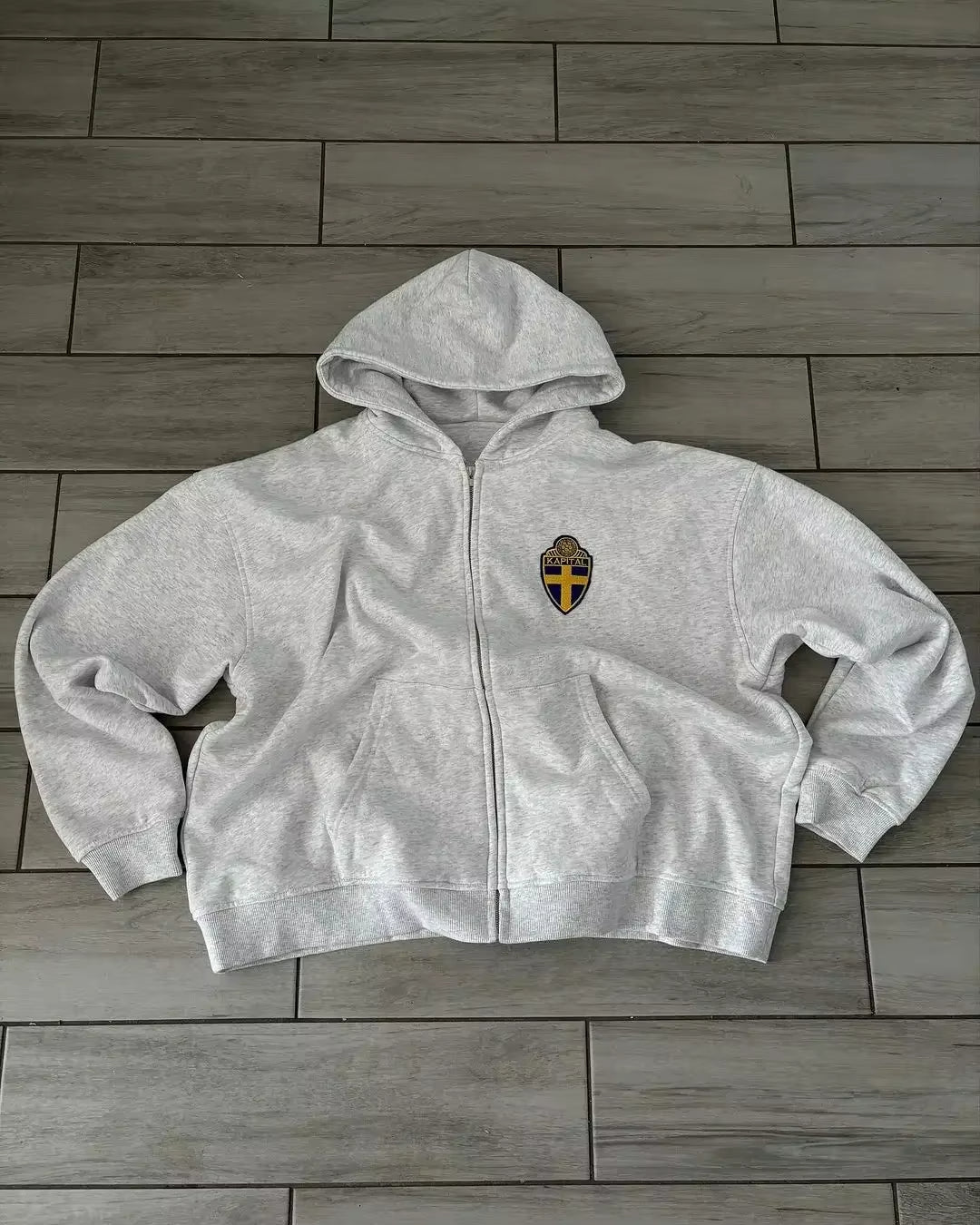 Conjunto Moletom Seleção Sueca de Futebol