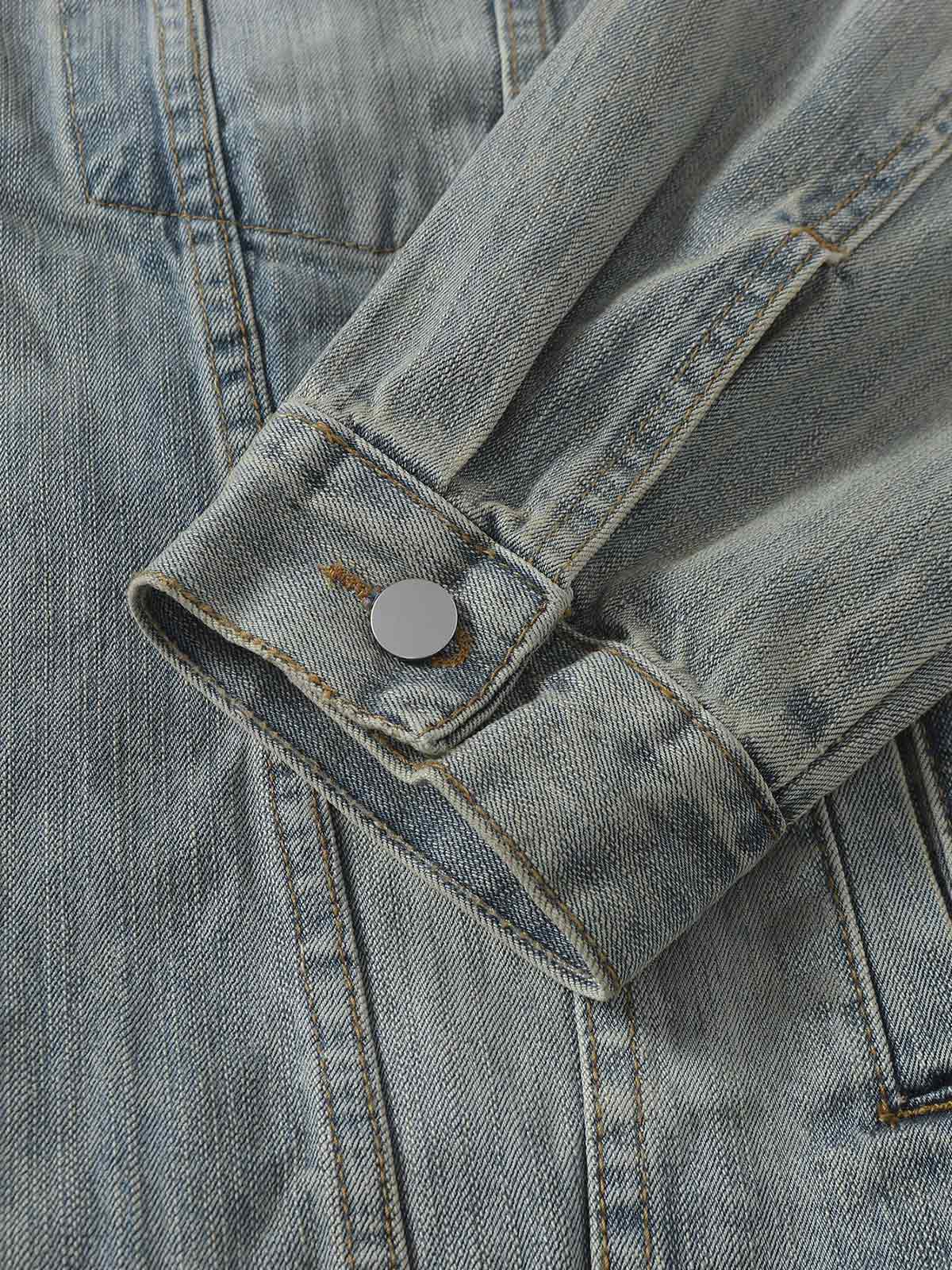 JAQUETA TOTEM WASHED DENIM