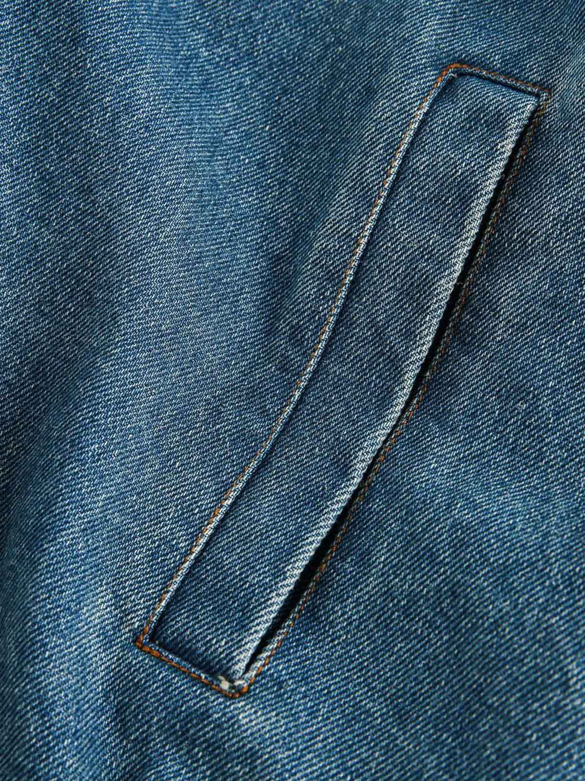 Jaqueta Heavy Washed Denim Work