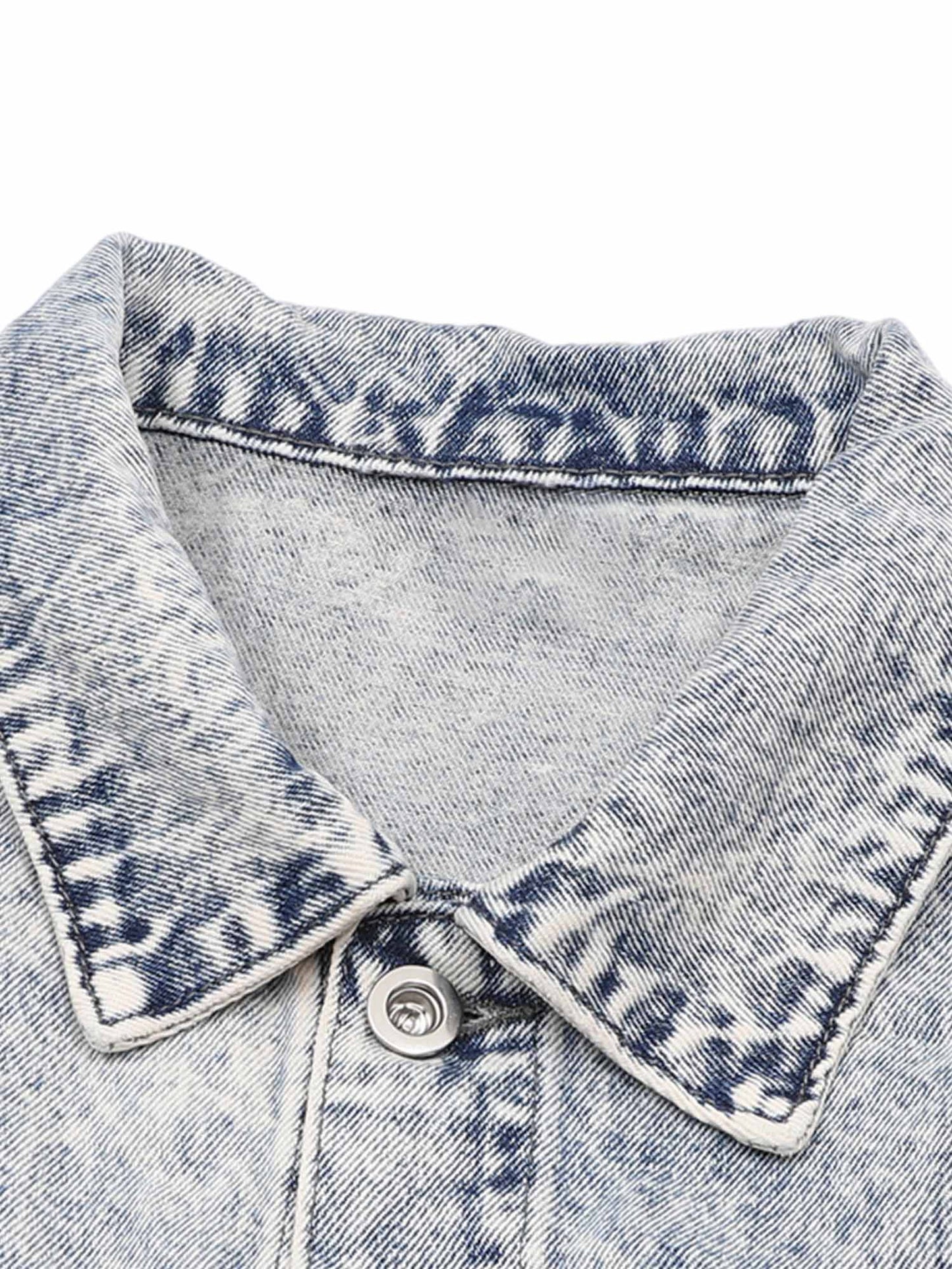 JAQUETA THORN EMBROIDERED DENIM