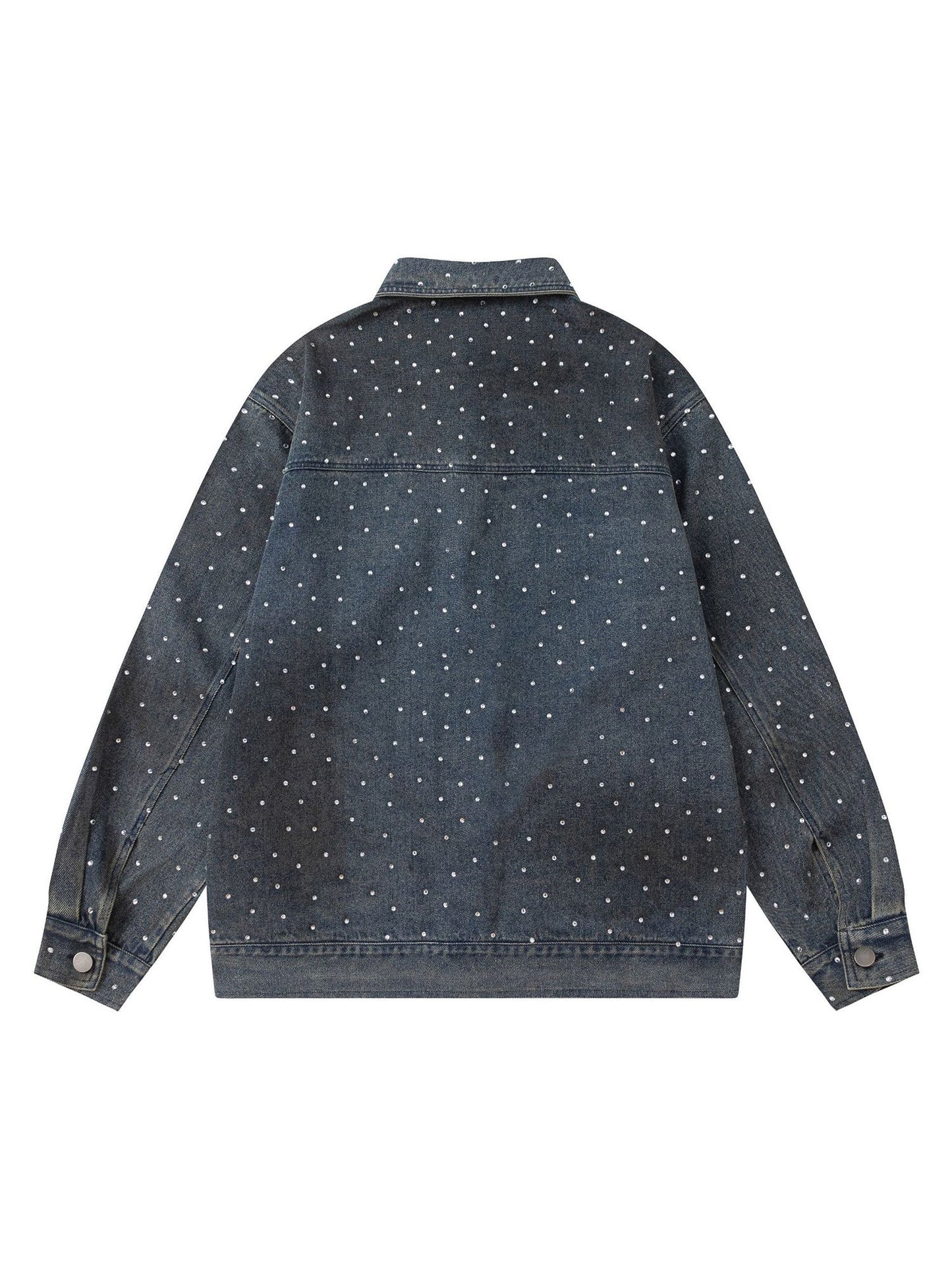 JAQUETA BEADED WASHED