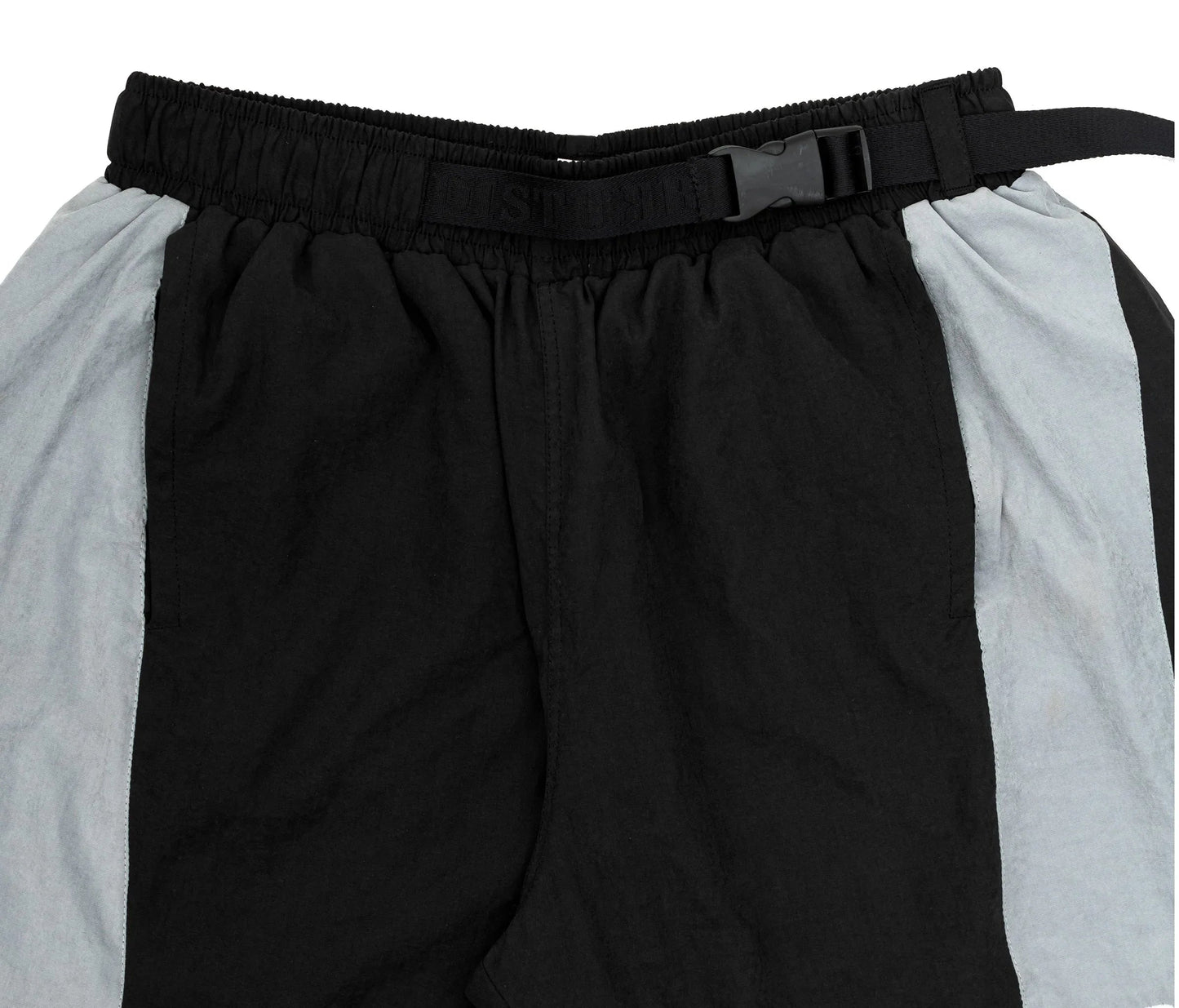 SHORTS ANGLED NYLON BLACK