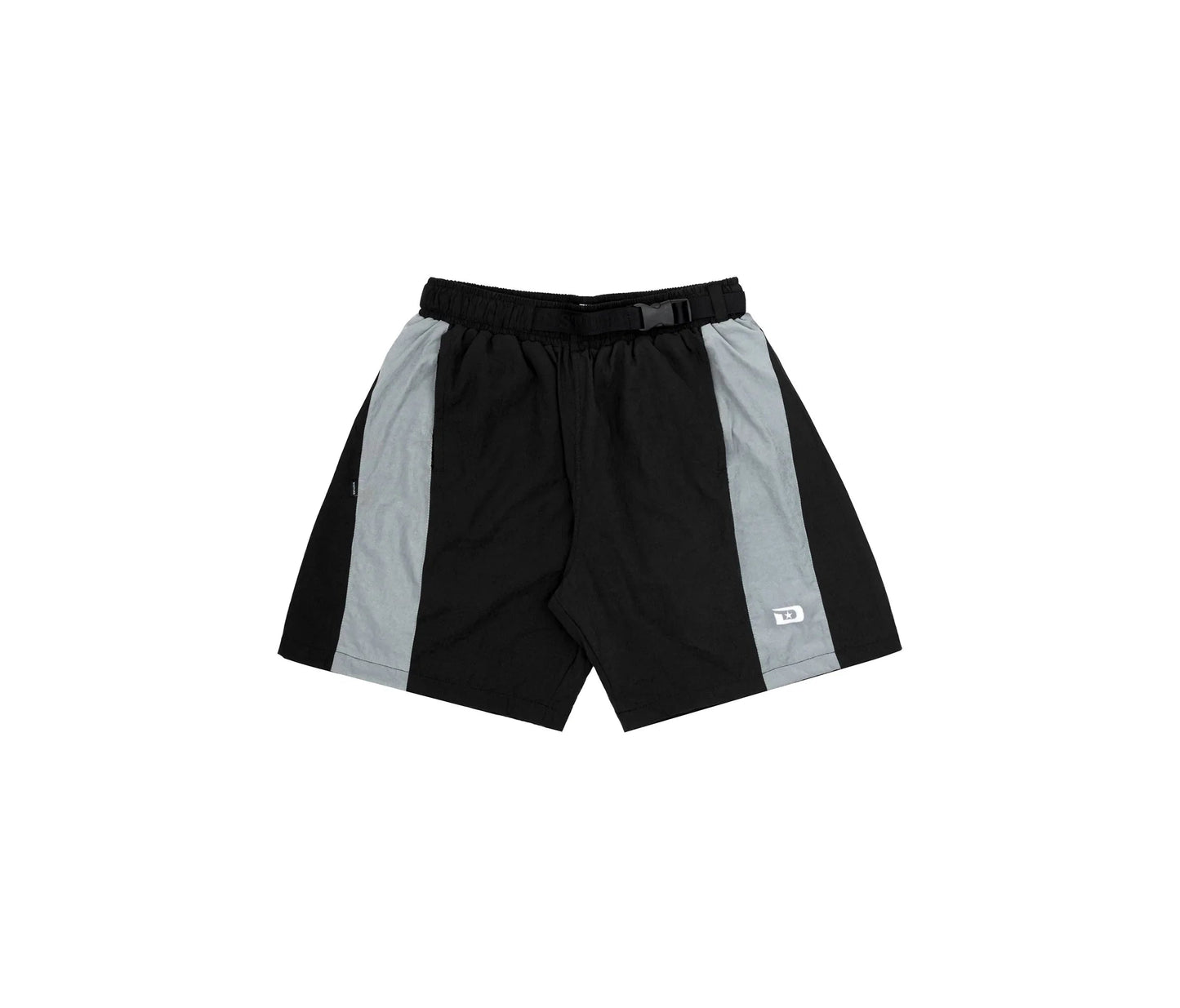 SHORTS ANGLED NYLON BLACK