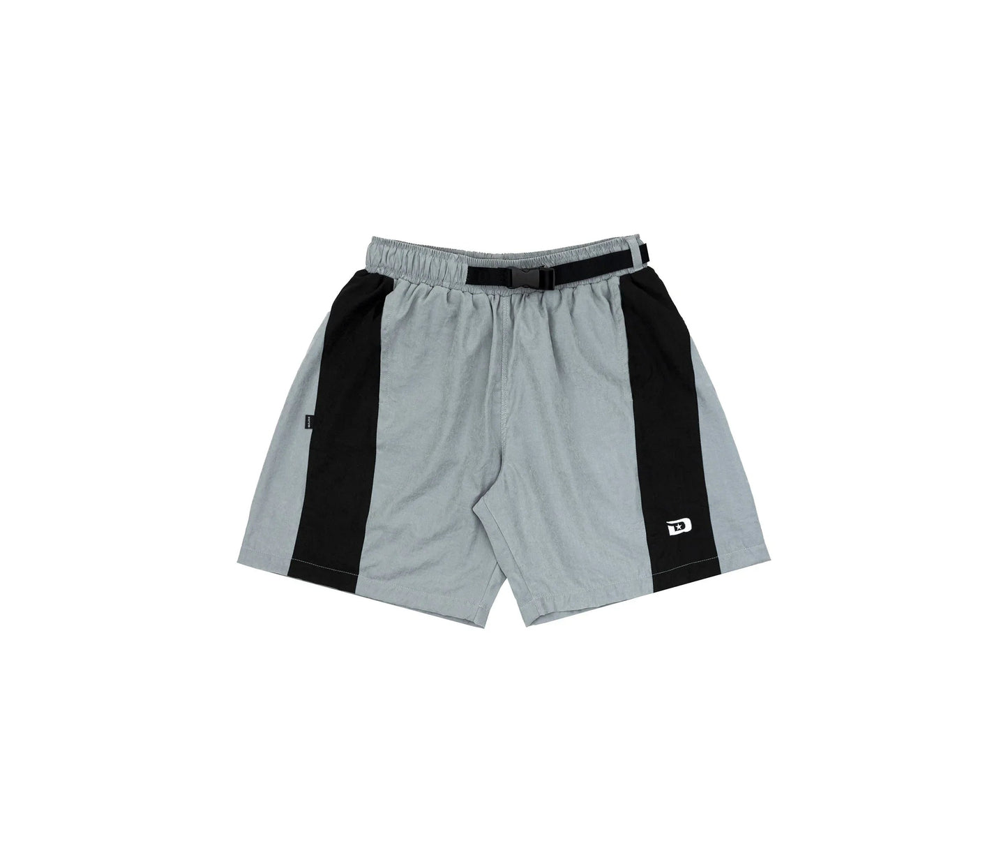 SHORTS ANGLED NYLON GREY