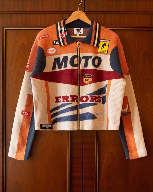 JAQUETA MOTO KNIT