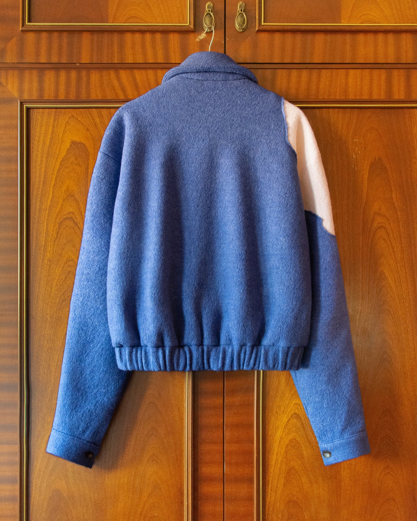 WOOL 'PLANCHE A NEIGE' BOMBER