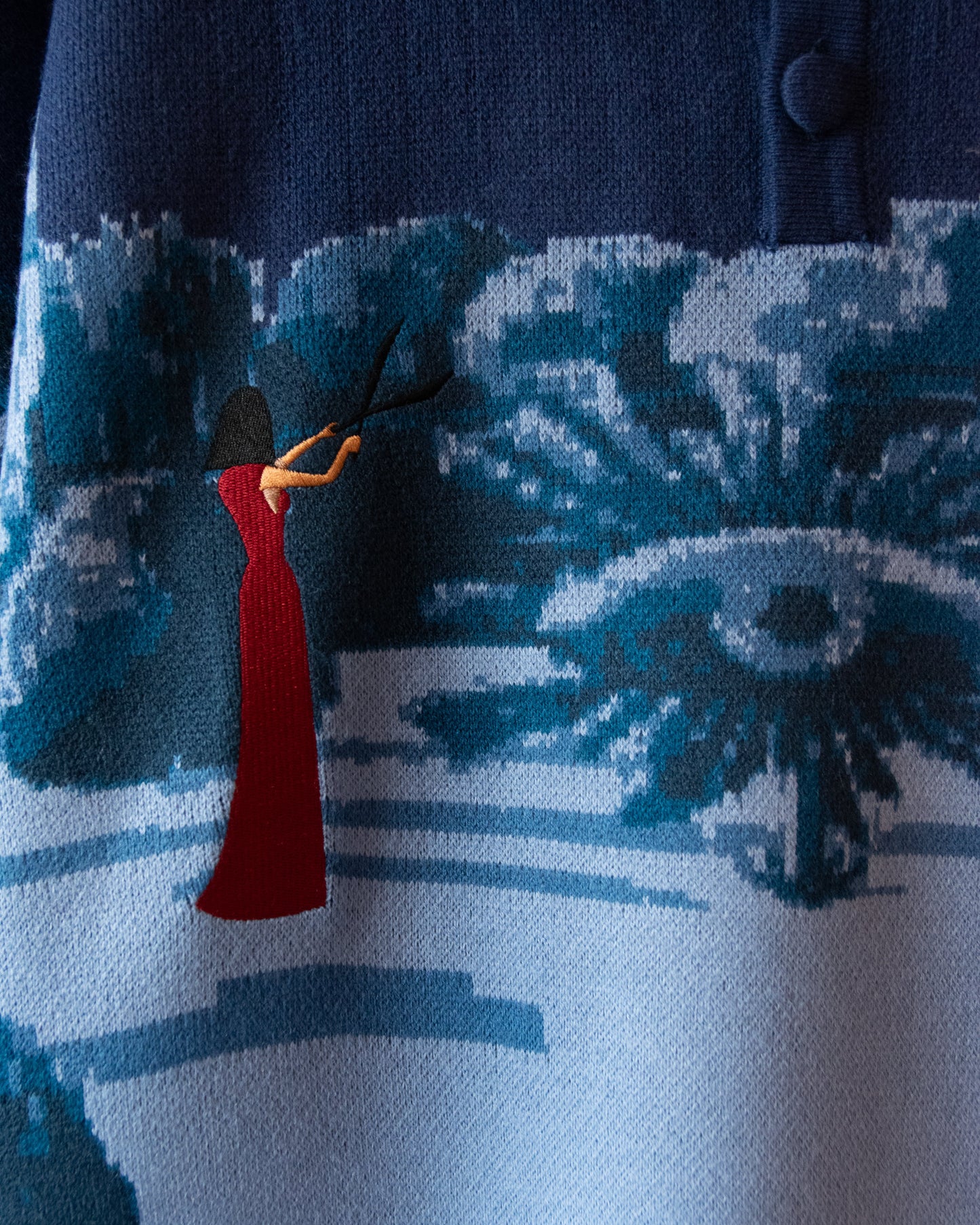 POLO JARDIM ESCURO KNIT