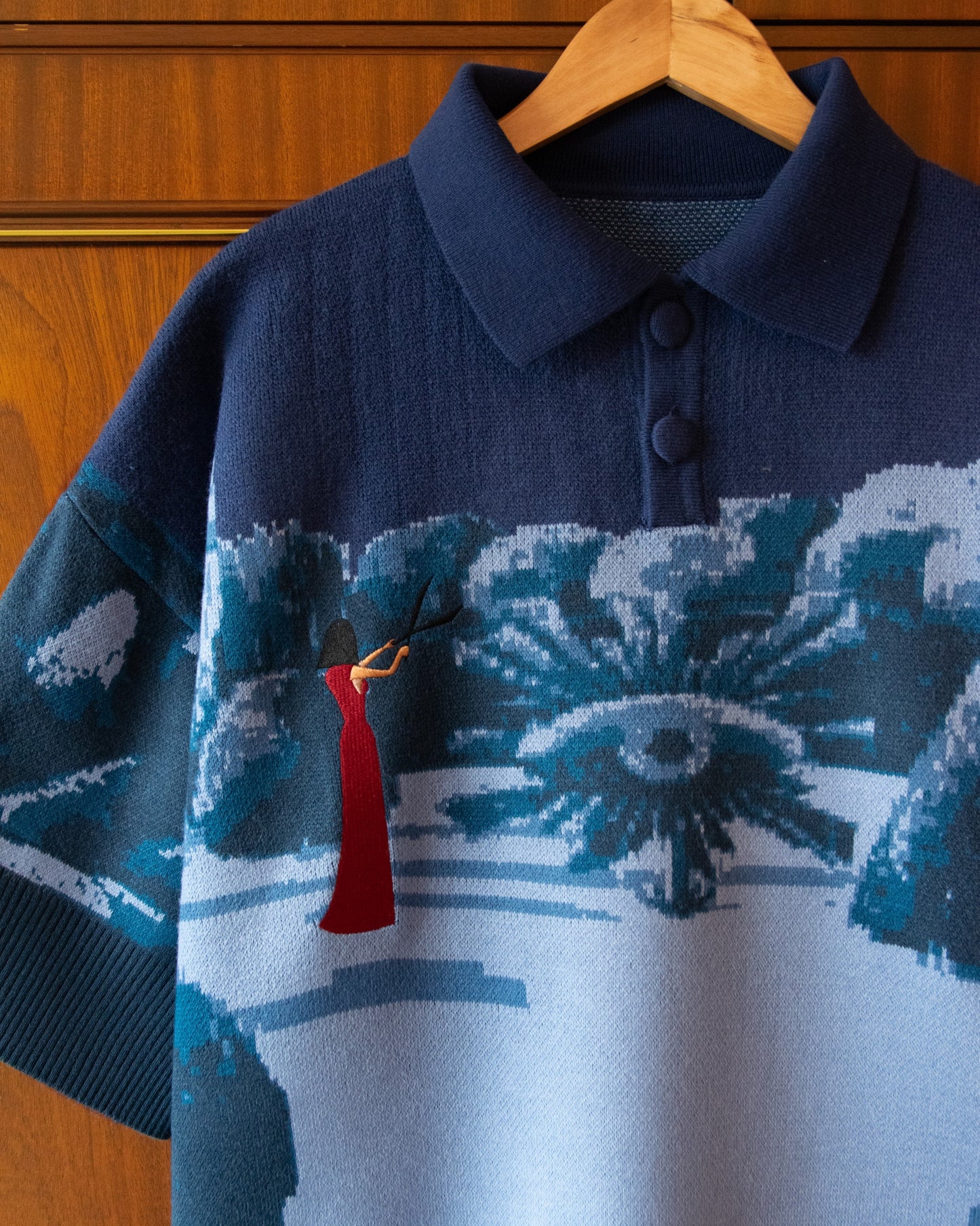 POLO JARDIM NOTURNO KNIT