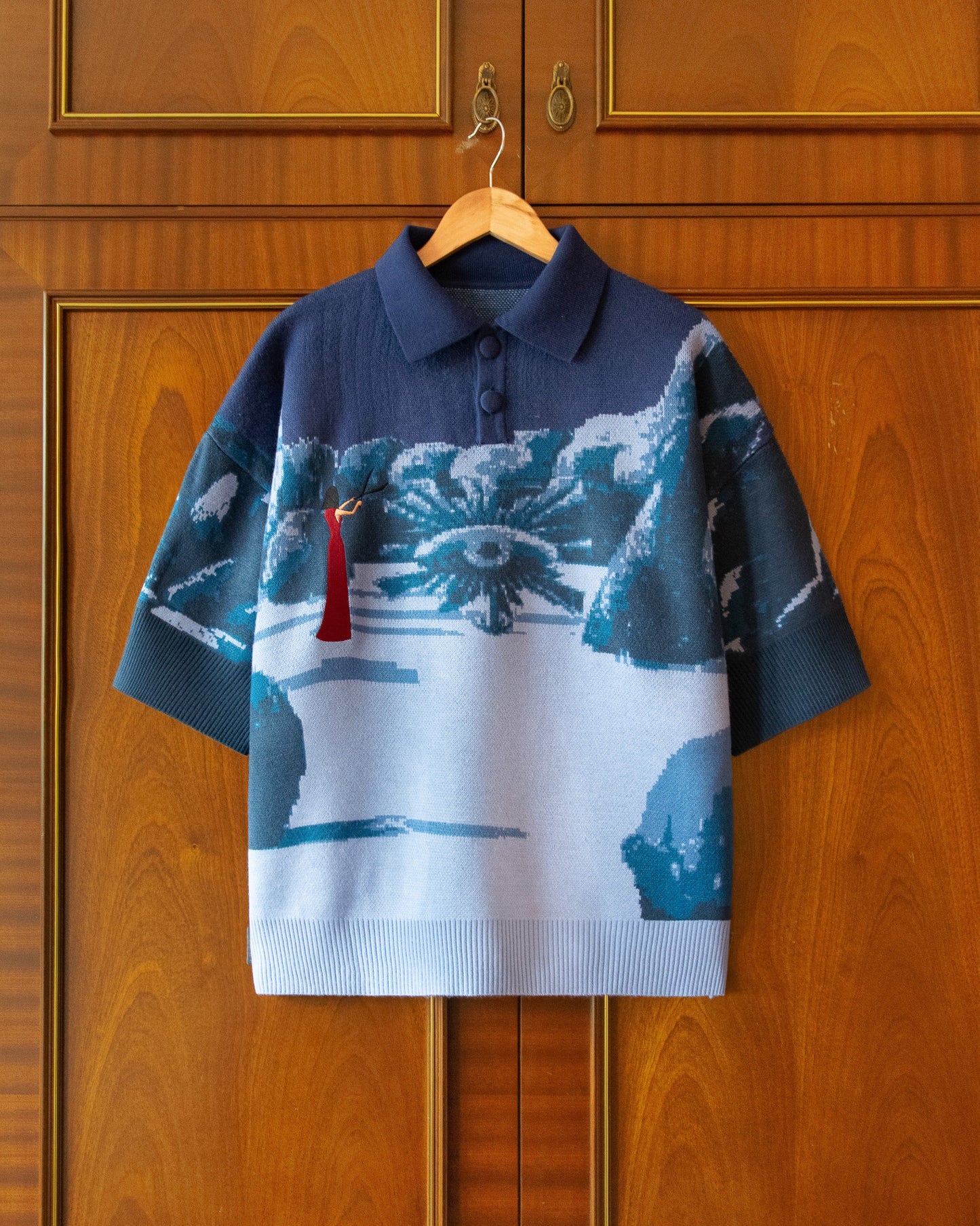 POLO JARDIM ESCURO KNIT