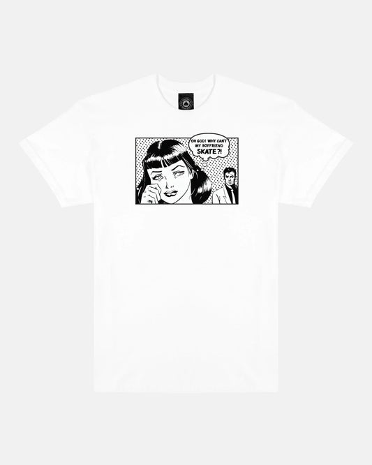 T-SHIRT BOYFRIEND WHITE OUT
