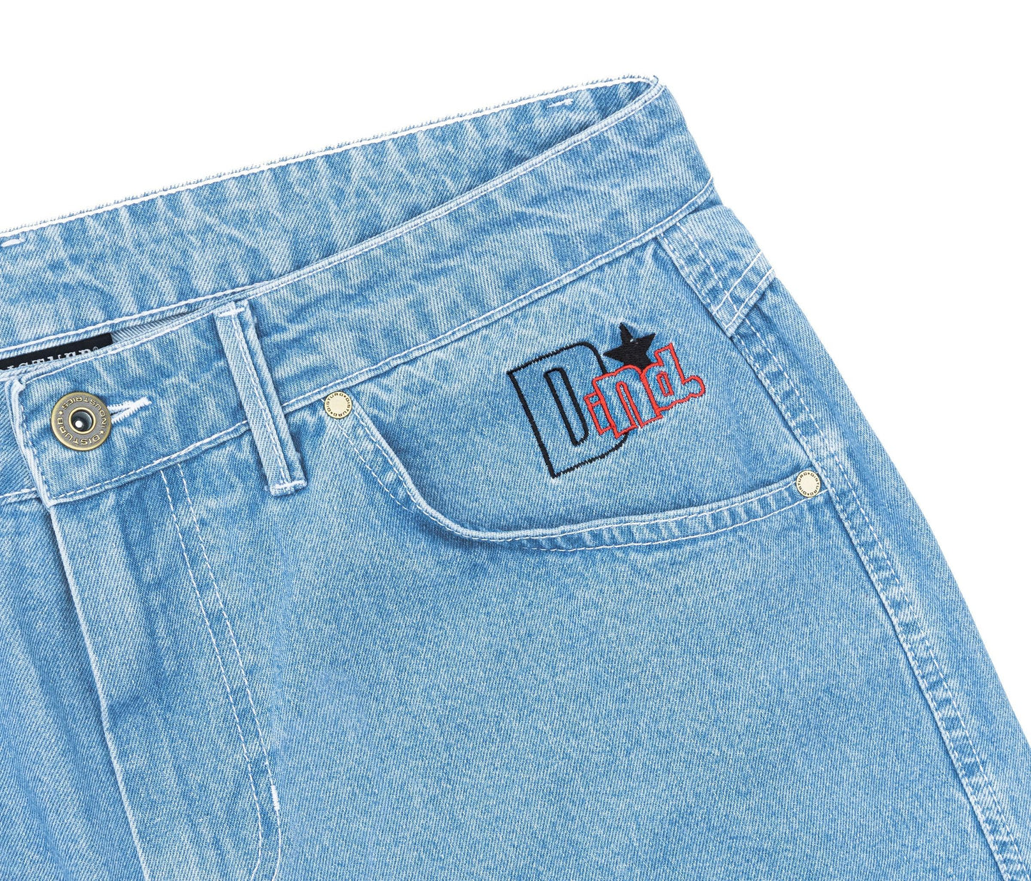SHORTS BOOTLEGGAZ DENIM AZUL CLARO