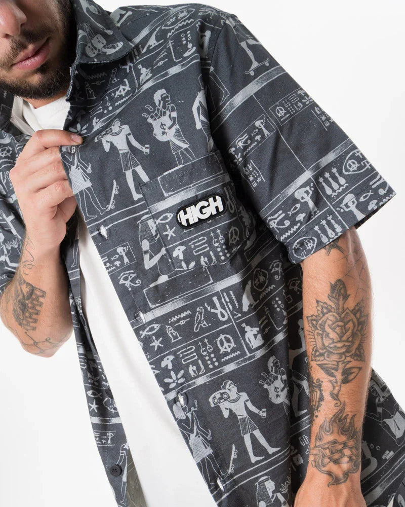 Button Shirt Cairo Black