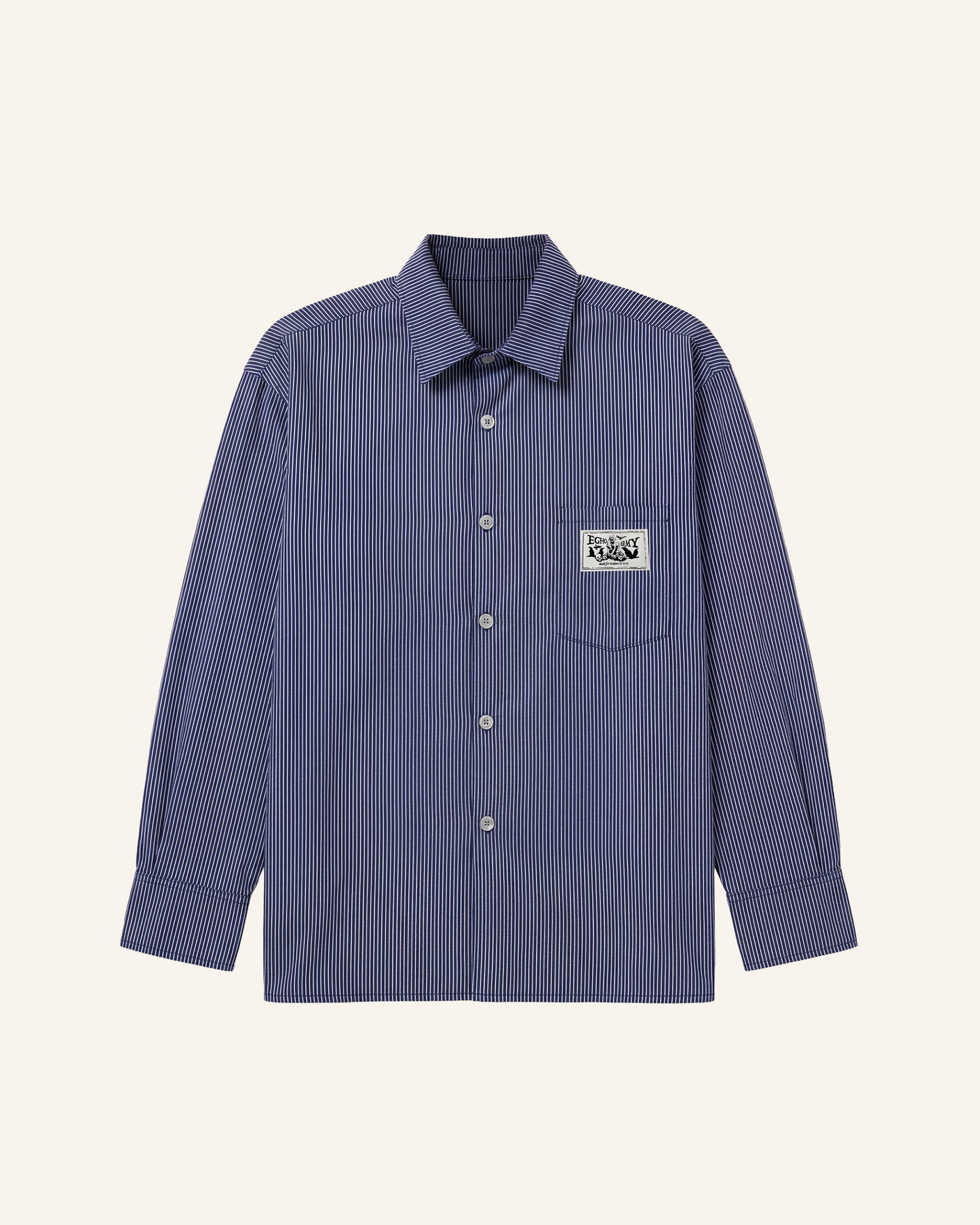 CAMISA PINSTRIPE OVERSIZED