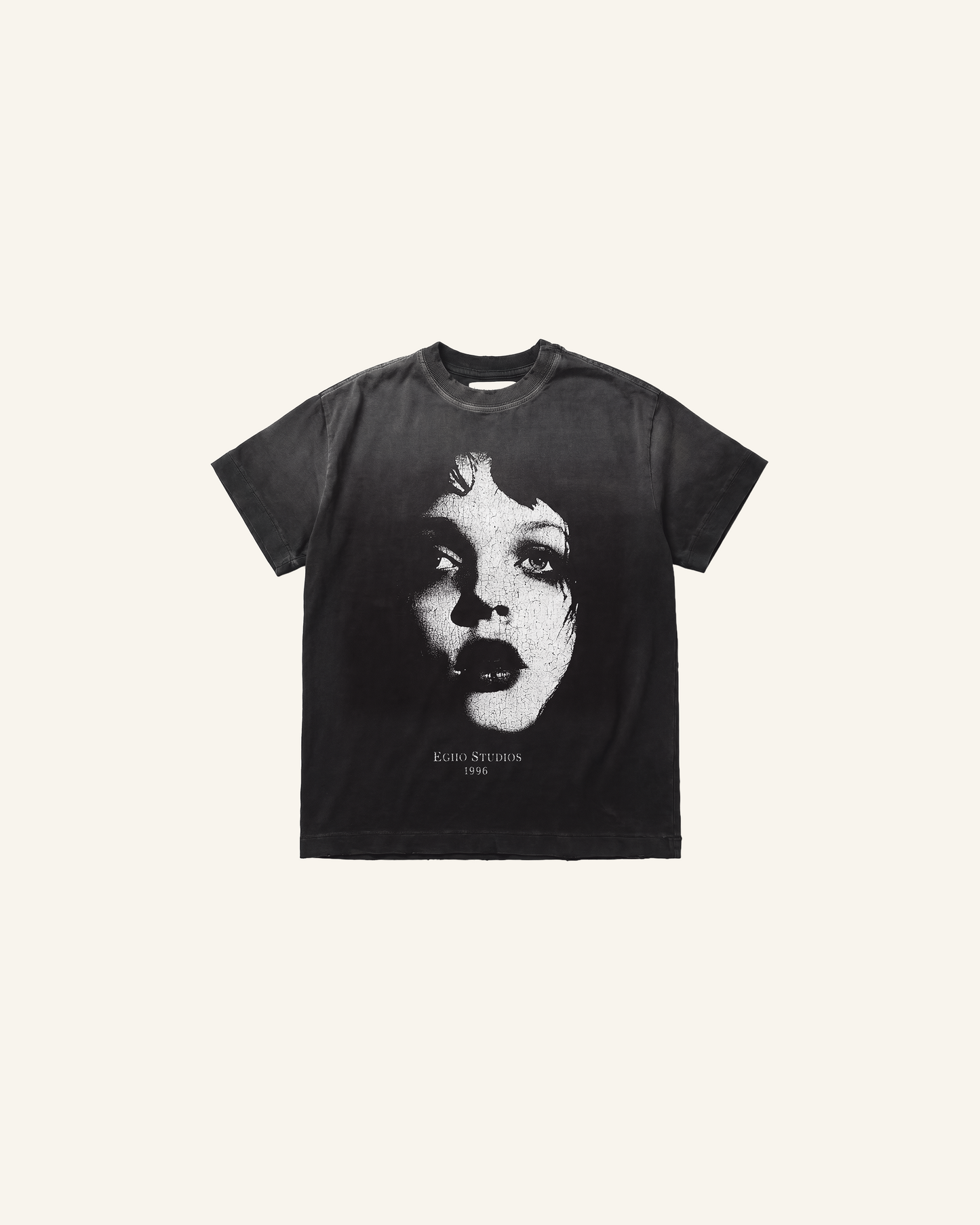 T-SHIRT ELIZABETH FADED BLACK
