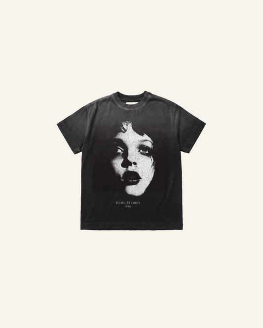 T-SHIRT ELIZABETH FADED BLACK