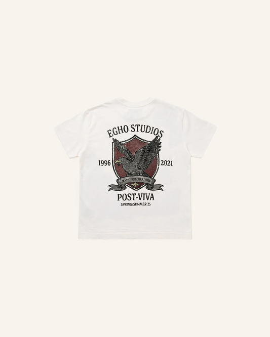 T-SHIRT BLACK BIRD OVERSIZED