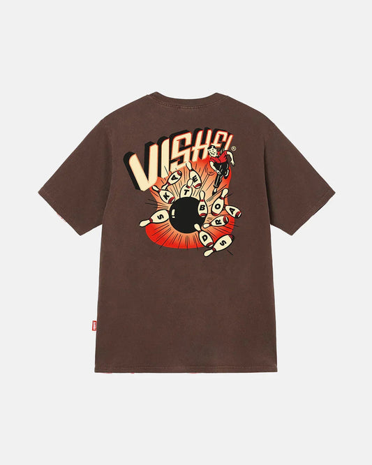 T-SHIRT STRIKE BROWN