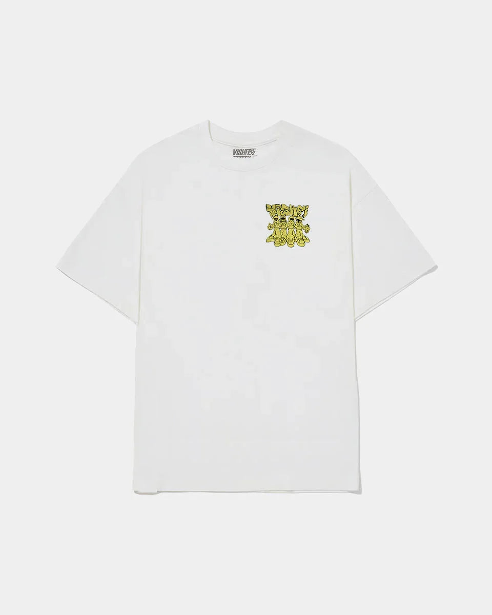T-SHIRT VISHBOYZ OFF WHITE