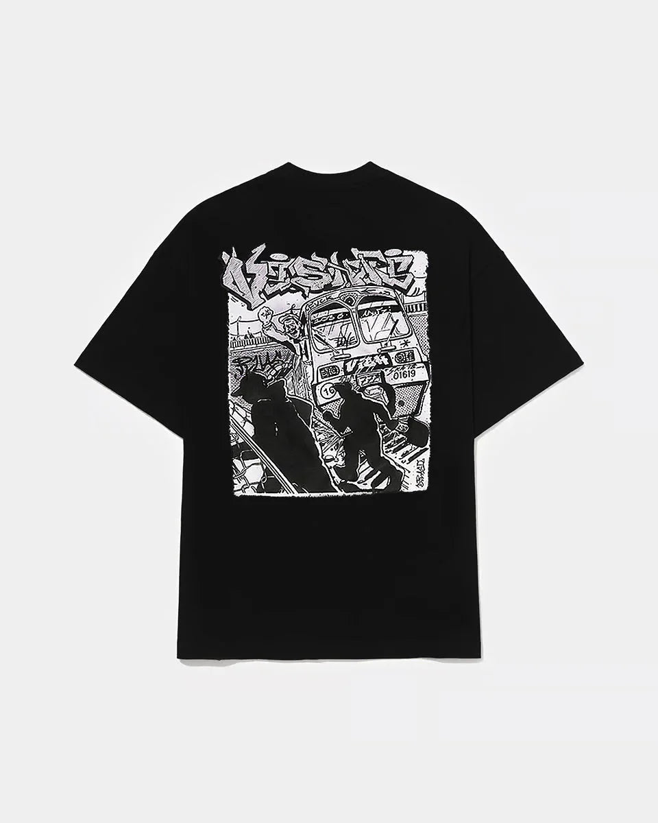 T-SHIRT TRAIN BLACK