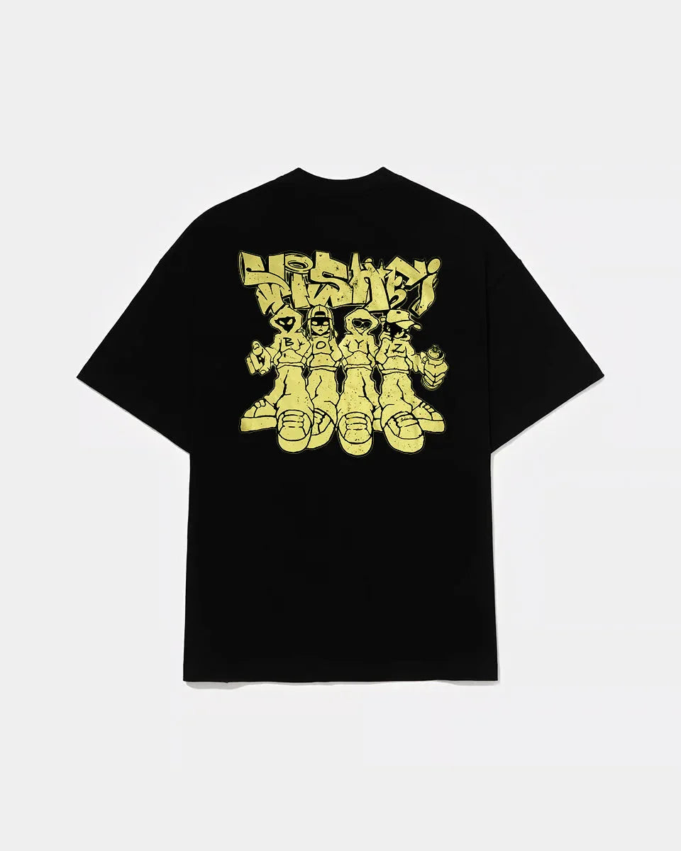 T-SHIRT VISHBOYZ BLACK
