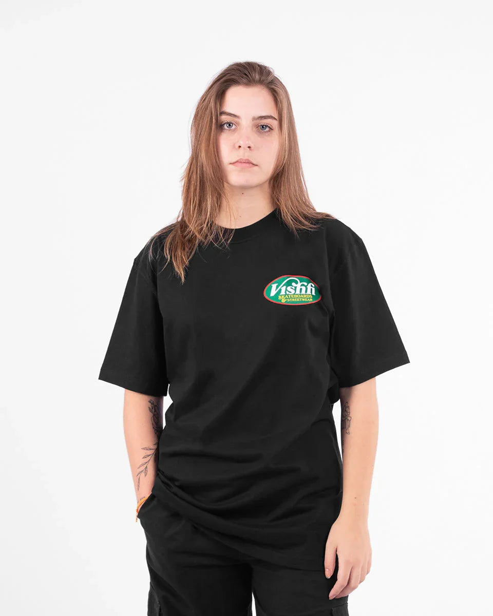 T-SHIRT VISH DARK WASH