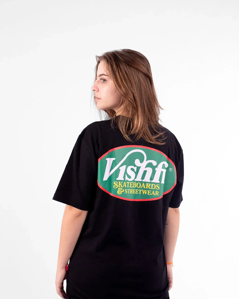 T-SHIRT VISH DARK WASH