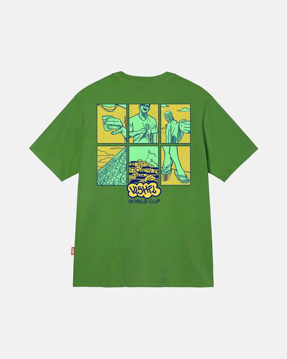 T-SHIRT PORTRAIT DARK GREEN