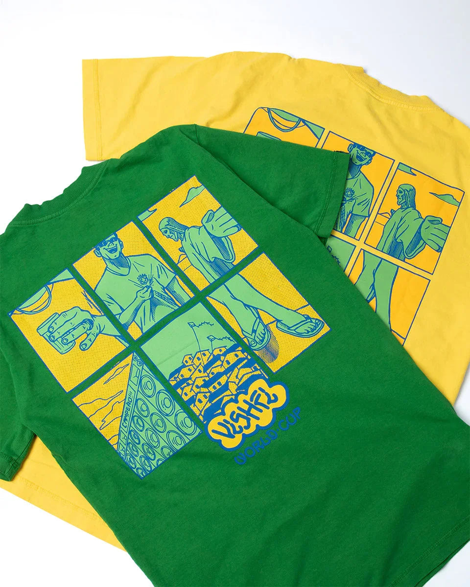 T-SHIRT PORTRAIT DARK GREEN