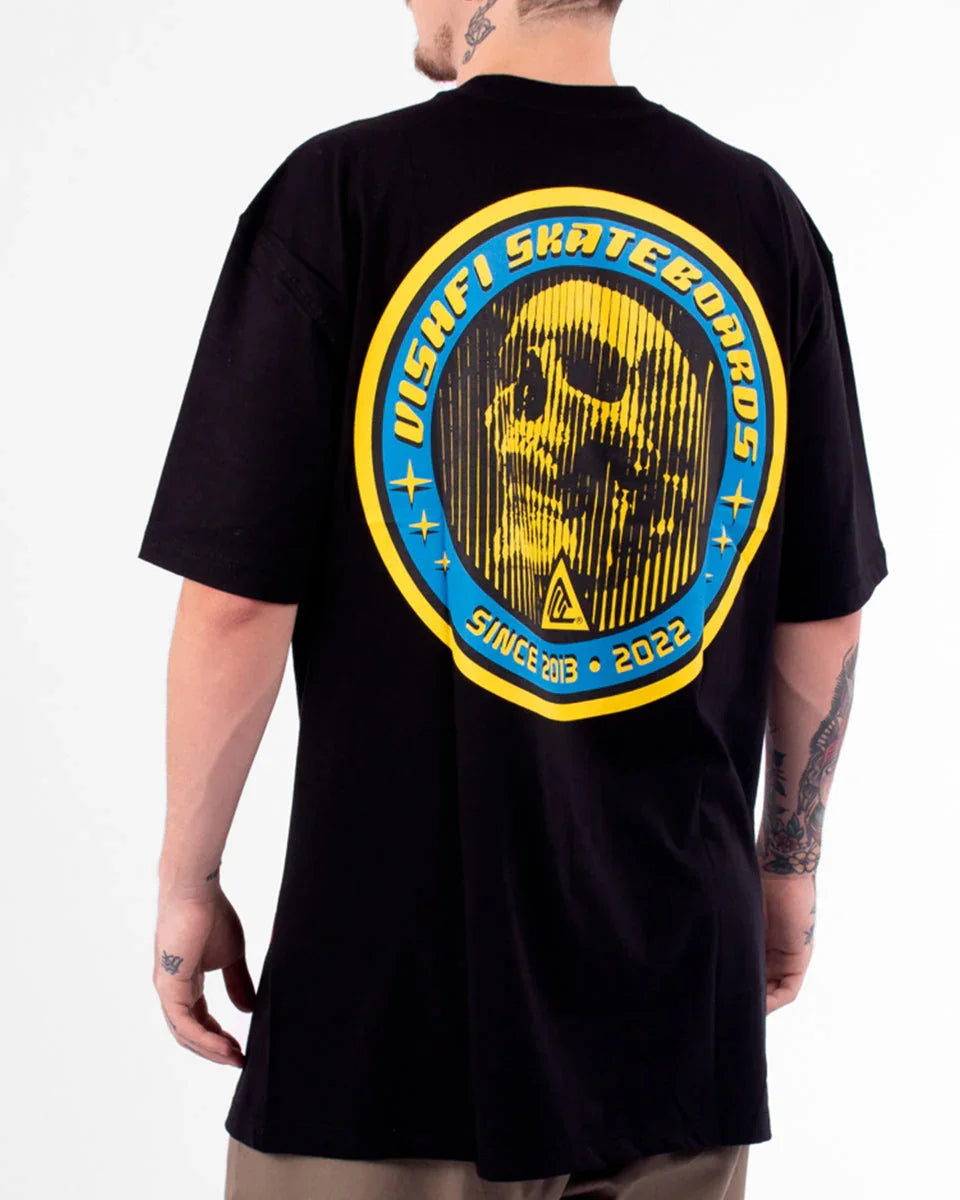 T-SHIRT SKULL BLACK