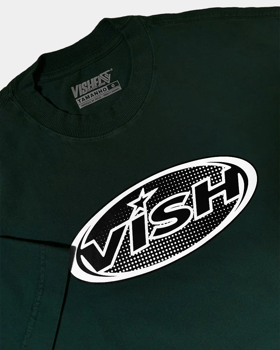 T-SHIRT VISHSTAR FOREST GREEN