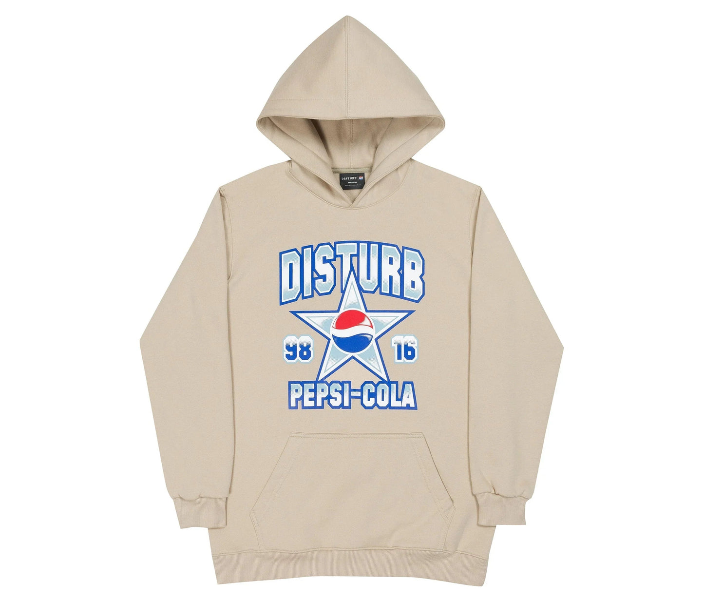 HOODIE STAR COLA BEGE