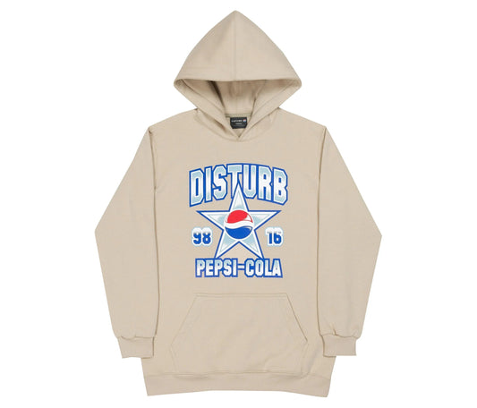 HOODIE STAR COLA BEGE