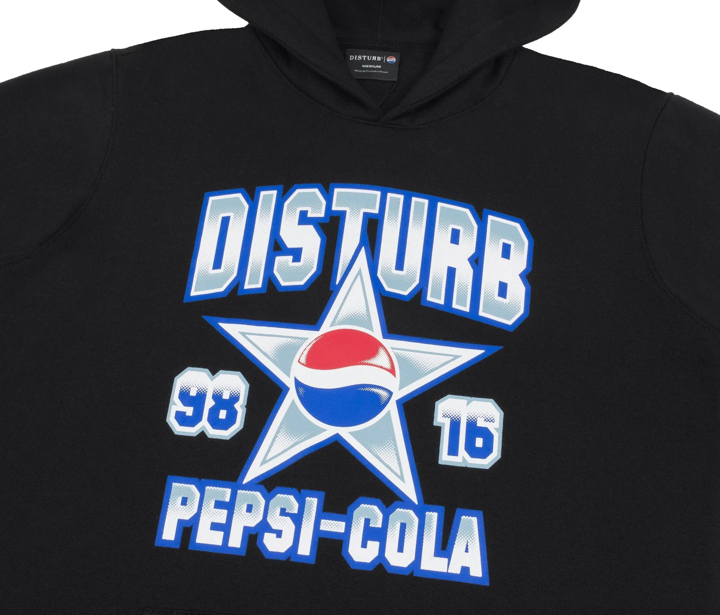 HOODIE COLA STAR BLACK
