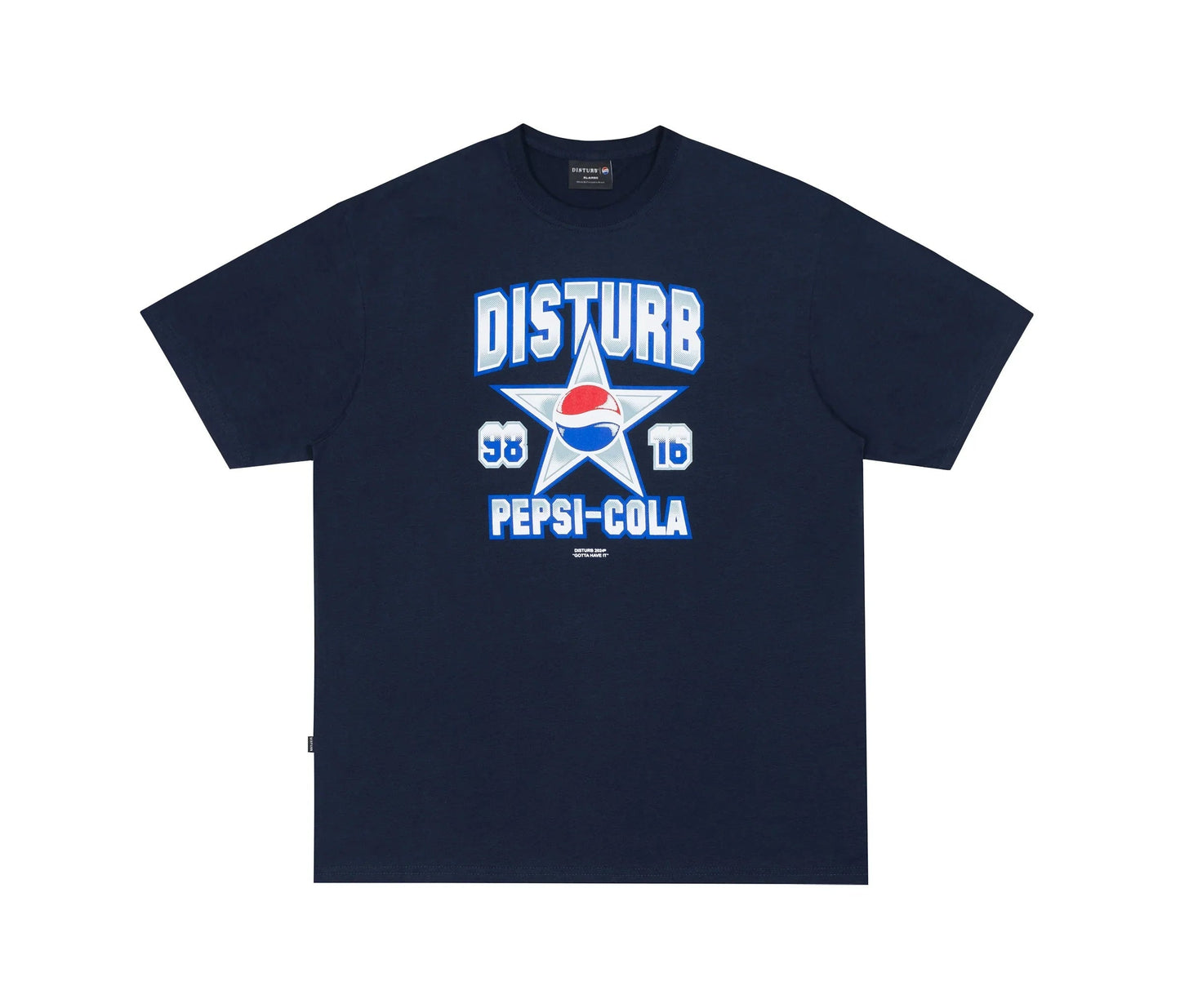 T-SHIRT COLA STAR NAVY