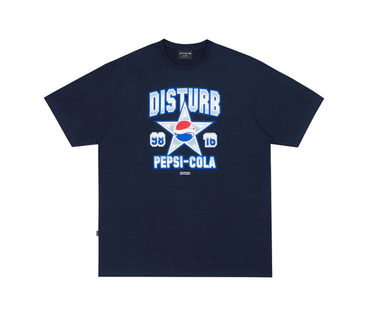 T-SHIRT COLA STAR NAVY