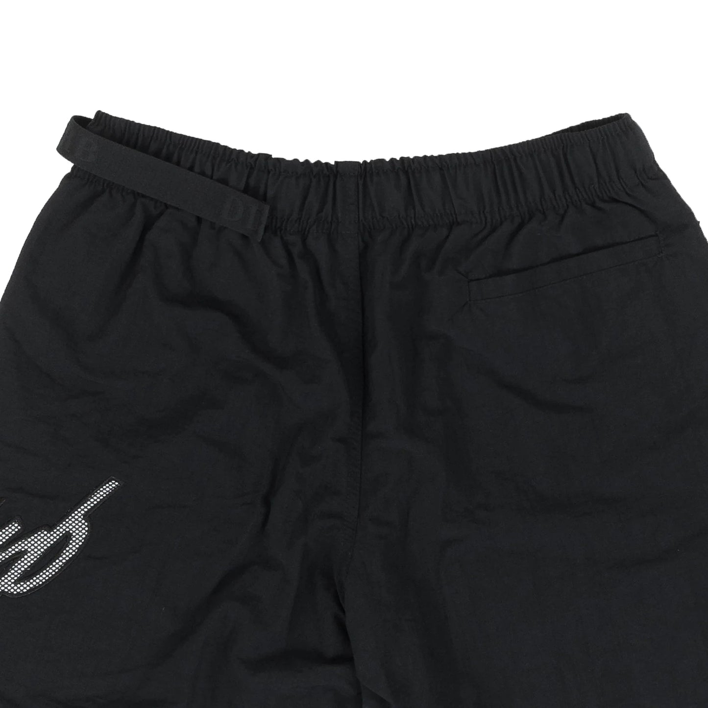 SHORTS CURSIVE NYLON BLACK
