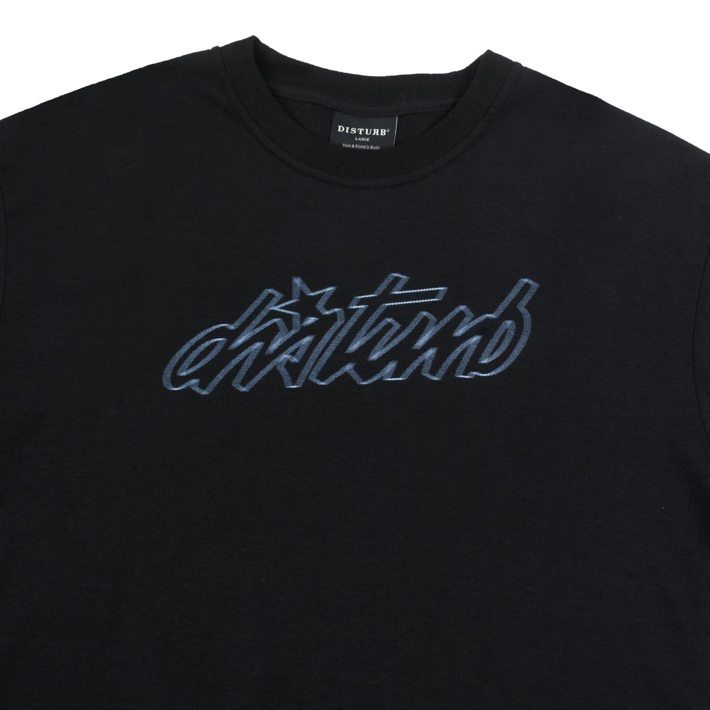 Fade Logo T-Shirt in Grey