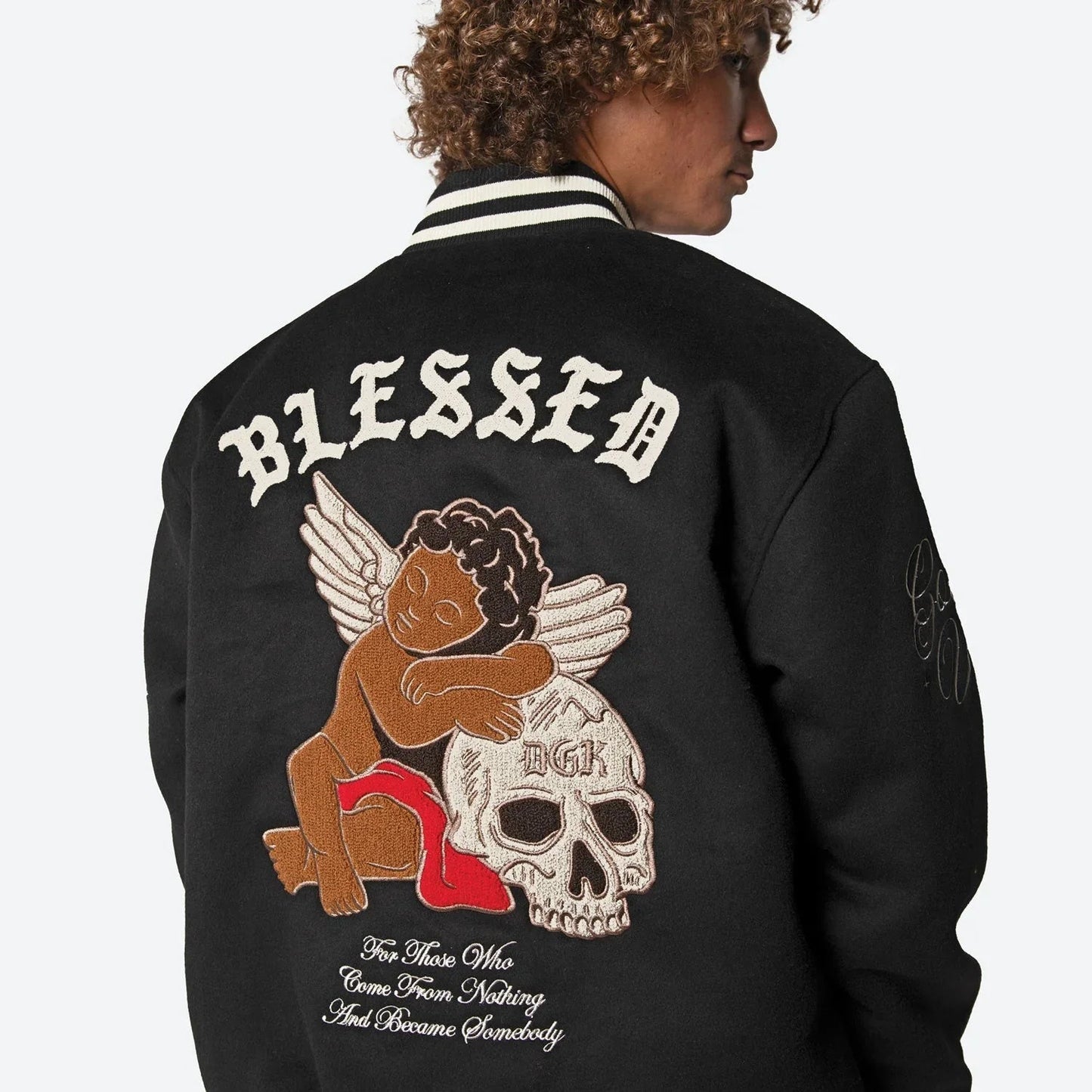 JAQUETA LETTERMAN BLACKOUT